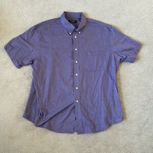 Roundtree & Yorke Short Sleeve Button Down Shirt